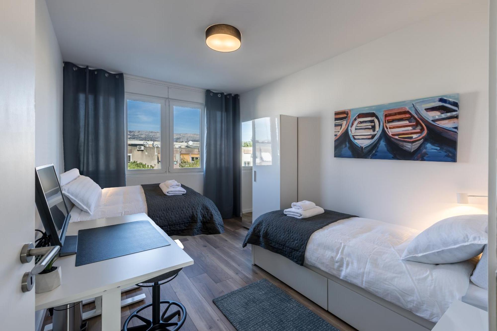 Sundowners Apartment, 52Qm, Double & Single Bed, 10 Min From Old Town Of Split Buitenkant foto